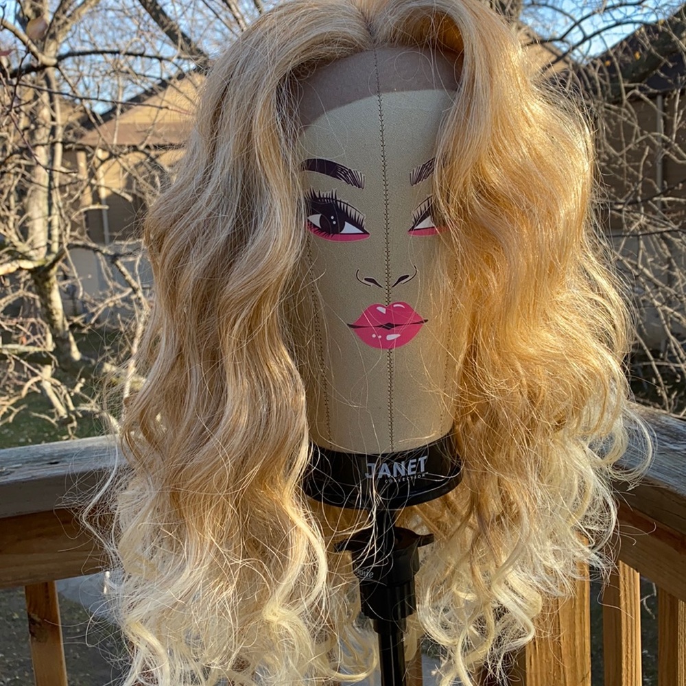Blonde Lace Front Wig!!! 💛